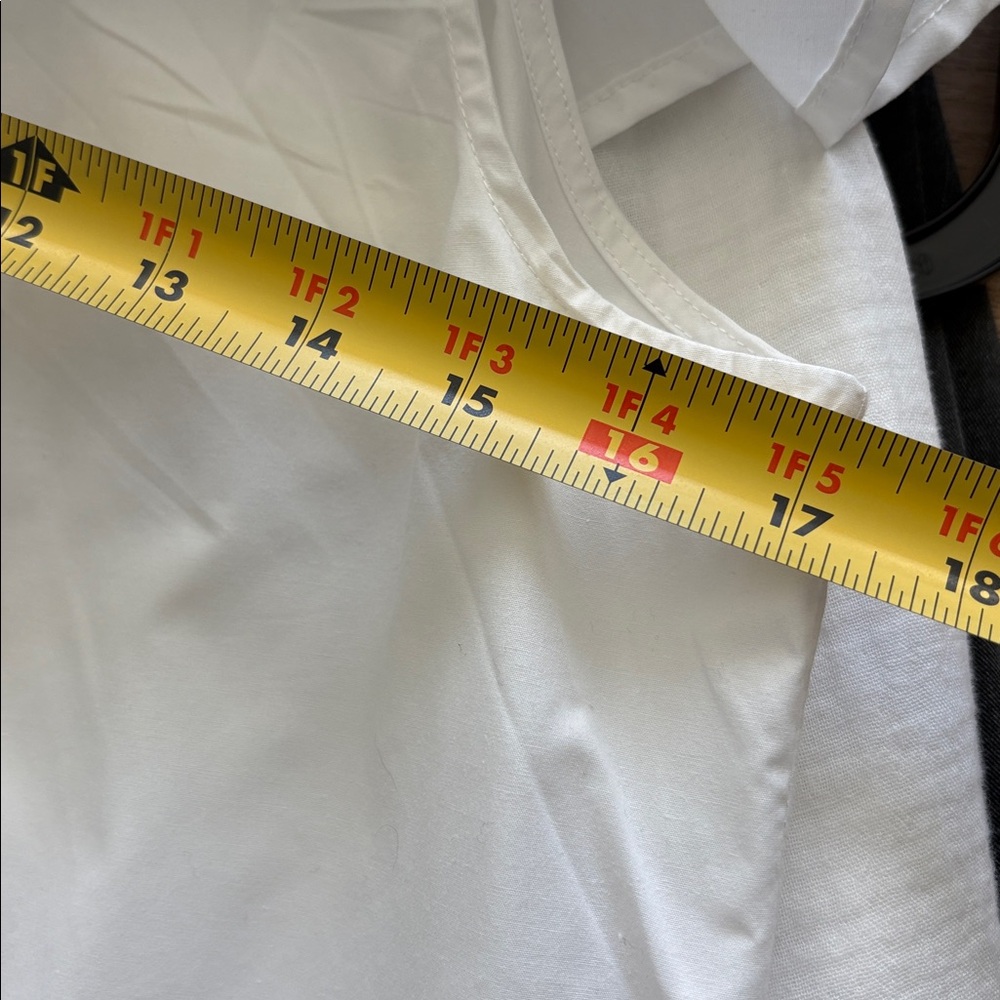 GAP White One-Shoulder Ruffle Top - Picture 9 of 10